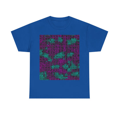 boostlete-boost-mode-pattern-plate-number-monoline-0079 — Unisex Heavy Cotton Tee (Gildan 5000)