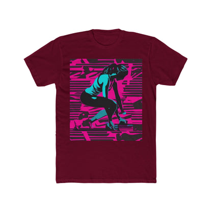 boostlete-headspace-scene-push-up-matte-modern-0260 — Unisex Cotton Crew Tee (NL 3600)