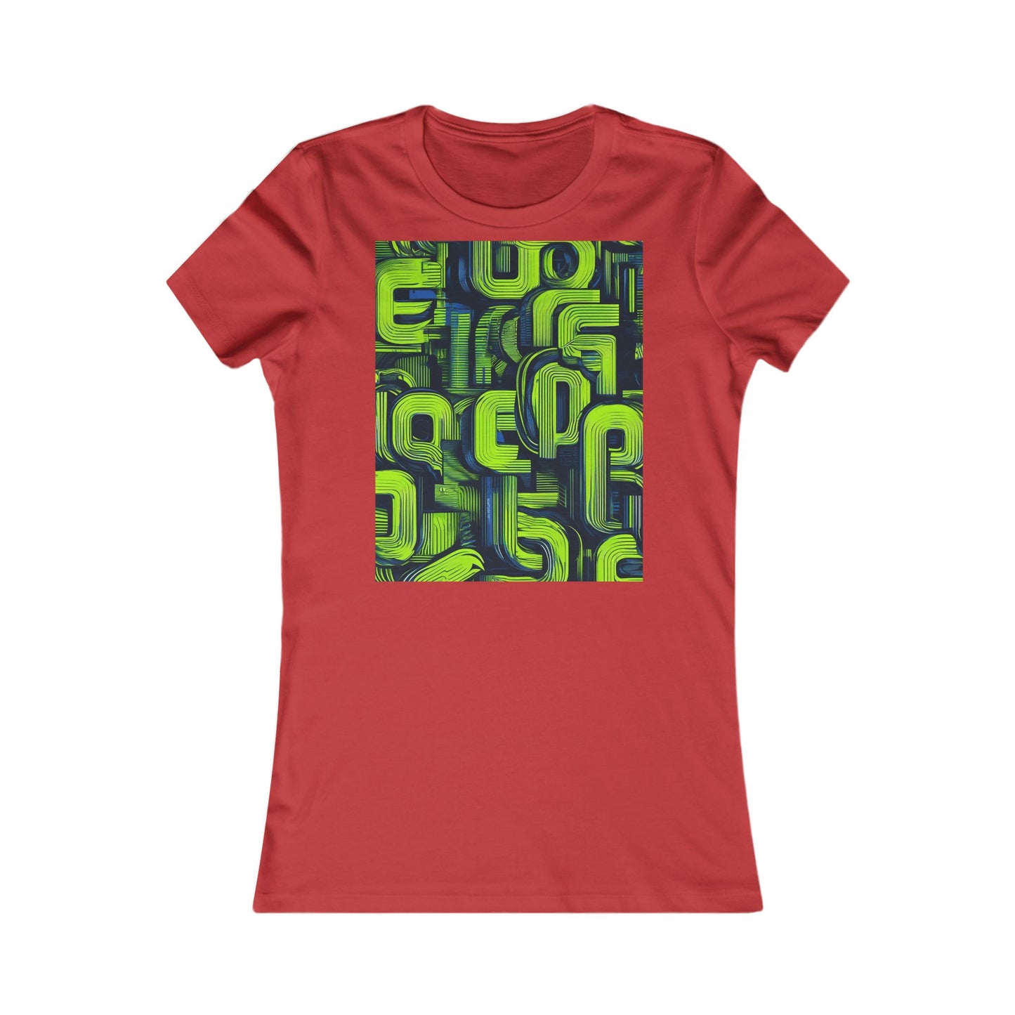 boostlete-boost-mode-type-progress-beats-perfect-vertical-engraved-0253 — Women's Favorite Tee (B+C 6004)