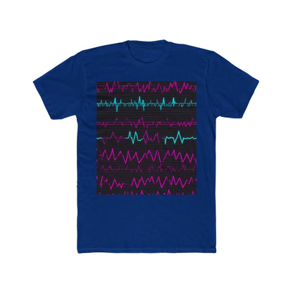 boostlete-boost-mode-pattern-ekg-modern-0111 — Unisex Cotton Crew Tee (NL 3600)