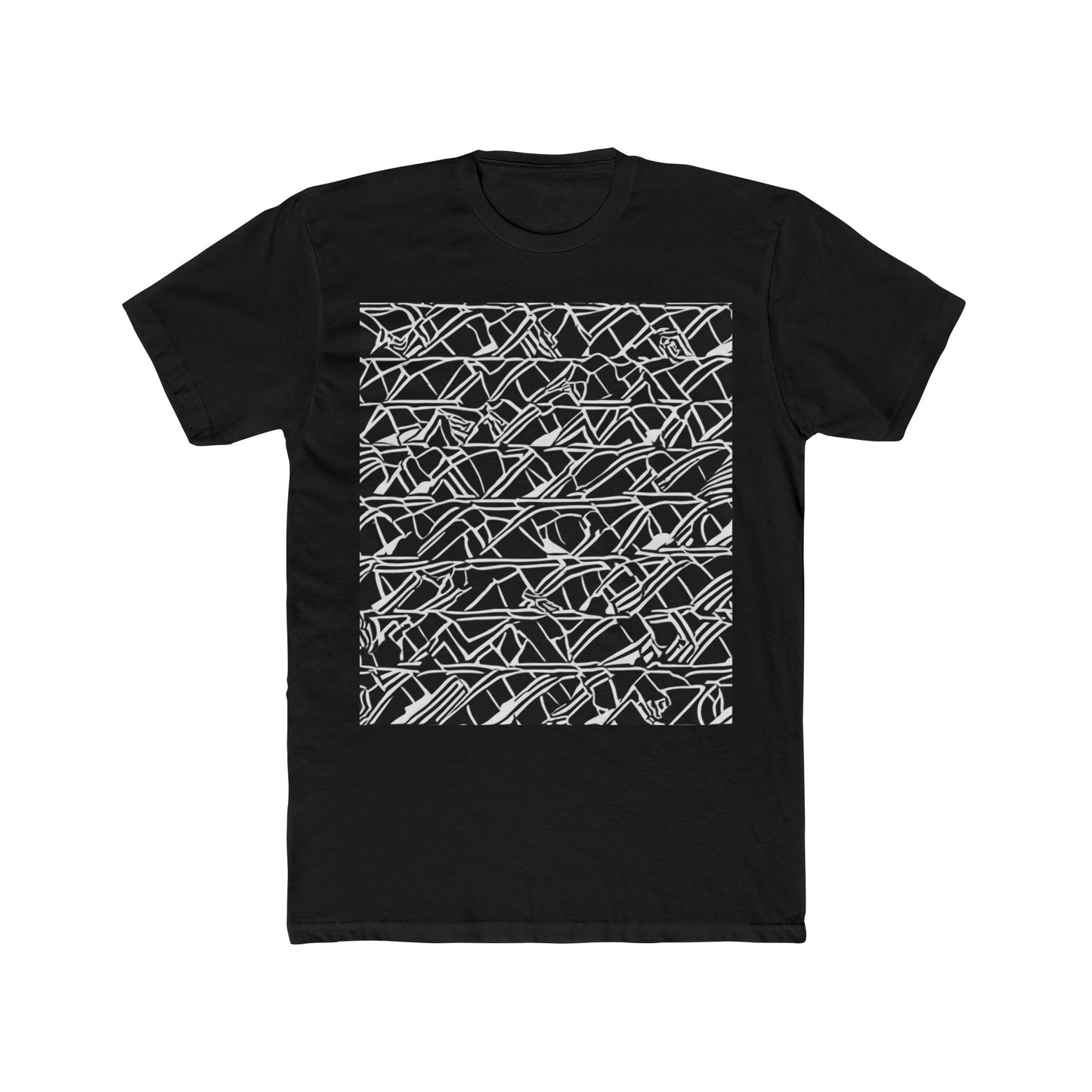 boostlete-boost-mode-pattern-stair-steps-athletic-0311 — Unisex Cotton Crew Tee (NL 3600)