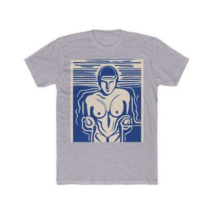 boostlete-boost-mode-icon-swimmer-motion-vector-0062 — Unisex Cotton Crew Tee (NL 3600)