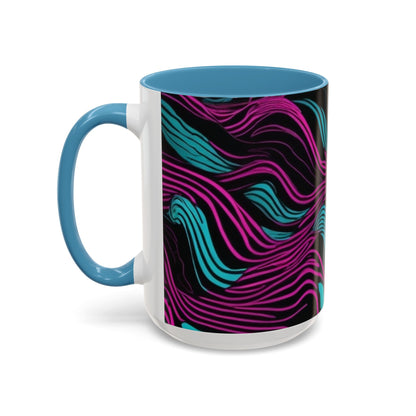 boostlete-recovery-progress-pattern-topographic-engraved-0119 — Accent Mug 11oz/15oz