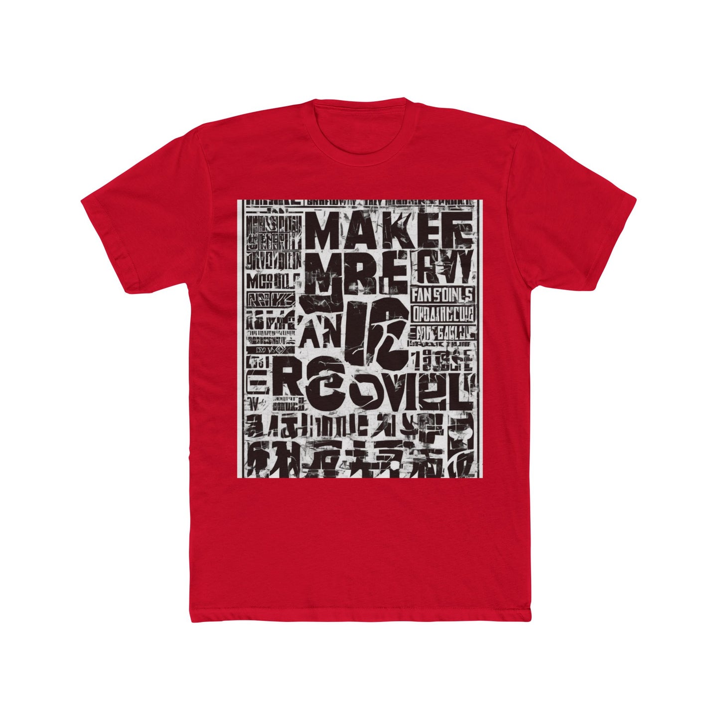 boostlete-iron-intent-type-make-recovery-a-skill-vertical-industrial-0281 — Unisex Cotton Crew Tee (NL 3600)