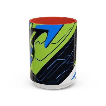 boostlete-quiet-power-icon-sneaker-duotone-paper-0066 — Accent Mug 11oz/15oz