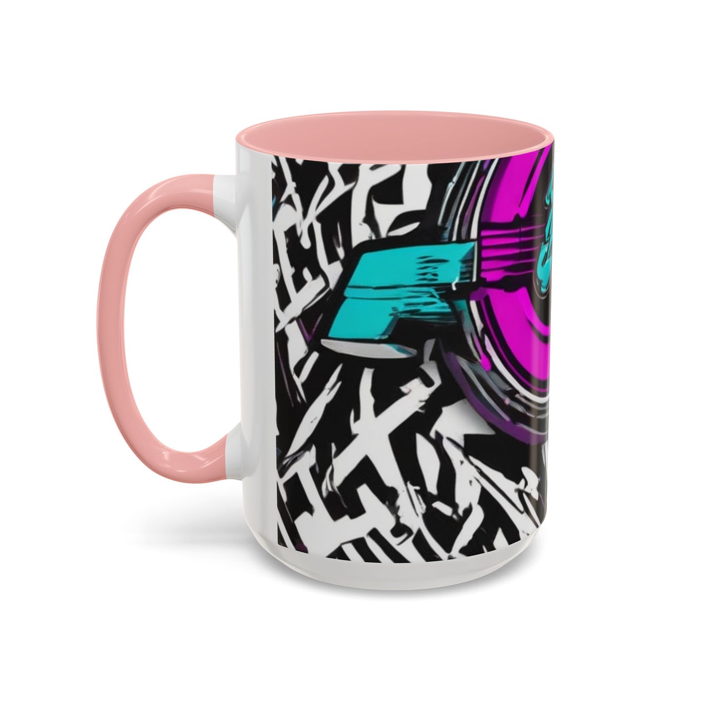 boostlete-boost-mode-type-again-badge-monoline-0293 — Accent Mug 11oz/15oz