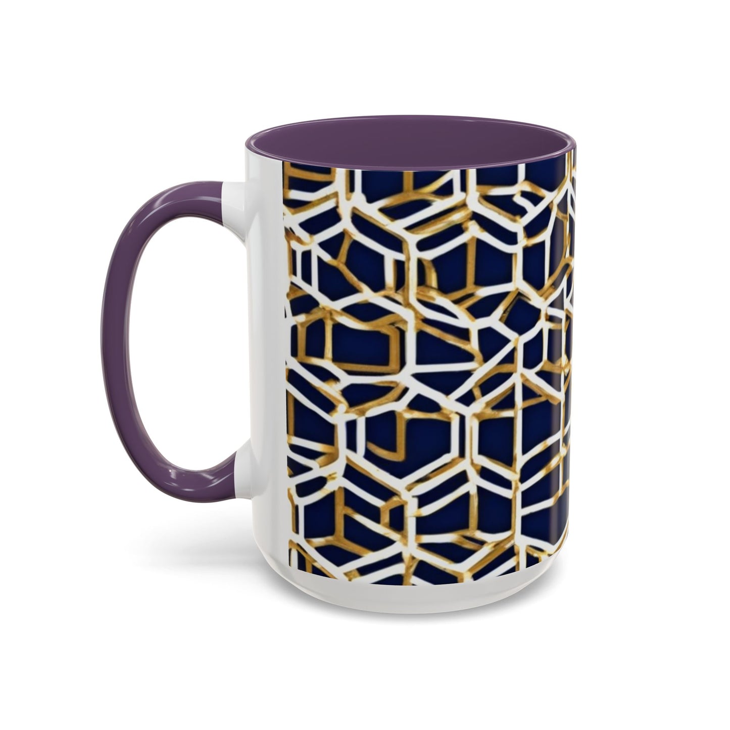 boostlete-am-crew-pattern-hex-industrial-0131 — Accent Mug 11oz/15oz