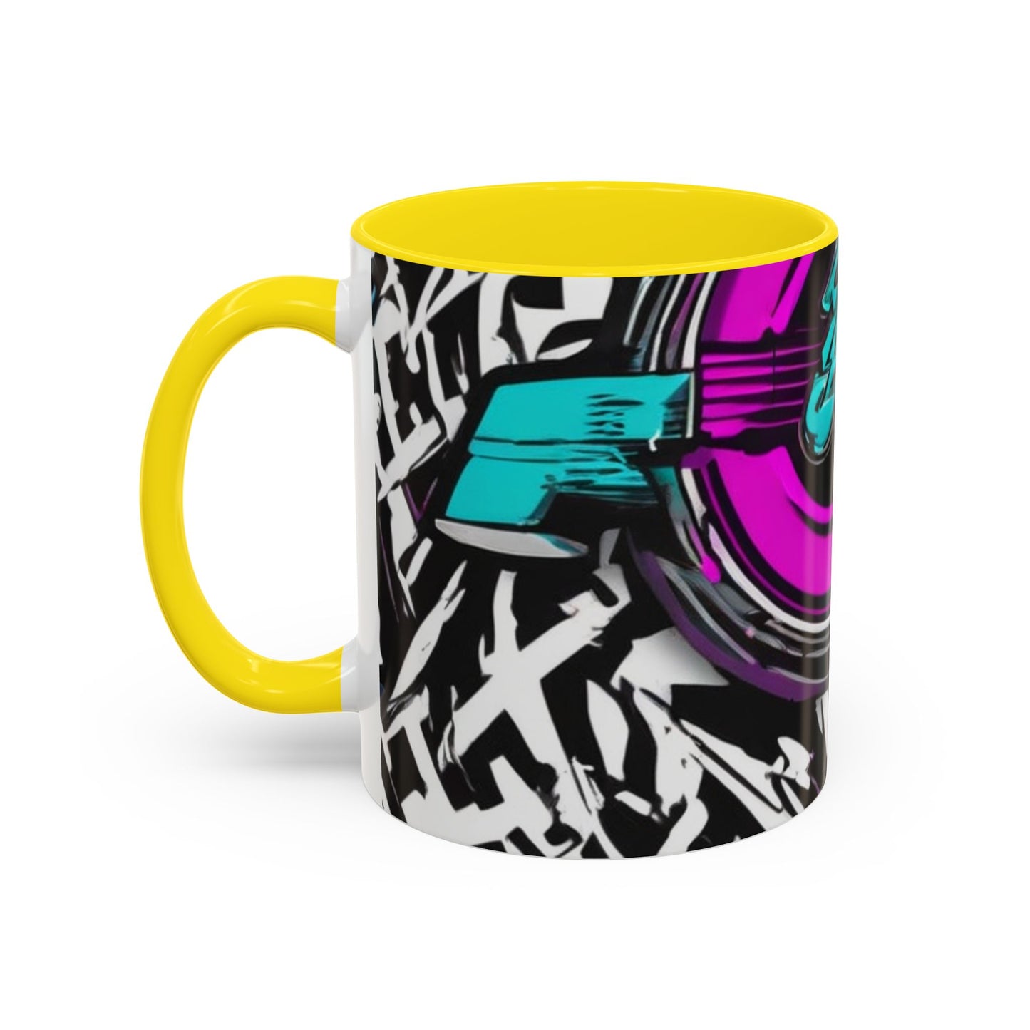 boostlete-boost-mode-type-again-badge-monoline-0293 — Accent Mug 11oz/15oz