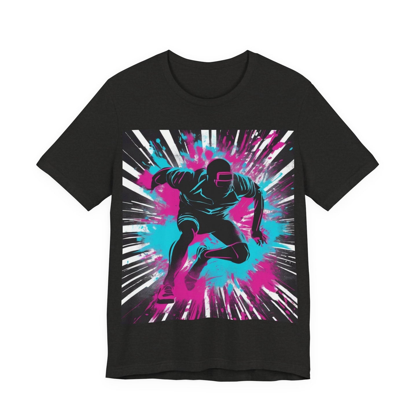 boostlete-recovery-progress-scene-sprinter-chalk-bold-0220 — Unisex Jersey Short Sleeve (B+C 3001)