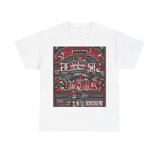 boostlete-iron-intent-type-sin-excusas-arc-retro-0157 — Unisex Heavy Cotton Tee (Gildan 5000)