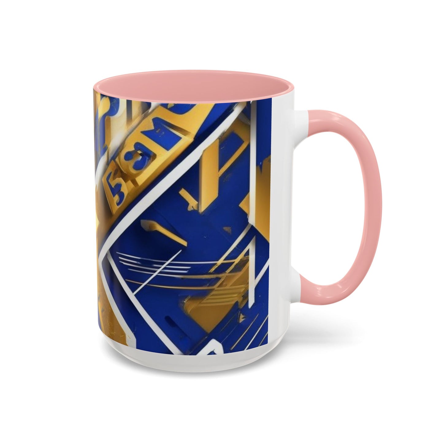 boostlete-am-crew-type-progress-beats-perfect-diagonal-modern-0209 — Accent Mug 11oz/15oz