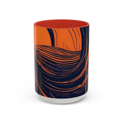 boostlete-rise-grind-icon-sunrise-speed-line-art-0202 — Accent Mug 11oz/15oz
