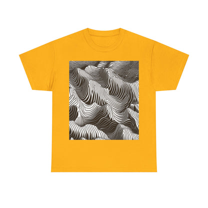 boostlete-field-day-pattern-topographic-isometric-0211 — Unisex Heavy Cotton Tee (Gildan 5000)