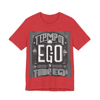 boostlete-mile-by-mile-type-tempo-over-ego-banner-modern-0093 — Unisex Jersey Short Sleeve (B+C 3001)