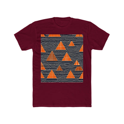 boostlete-iron-intent-pattern-stair-steps-industrial-0259 — Unisex Cotton Crew Tee (NL 3600)