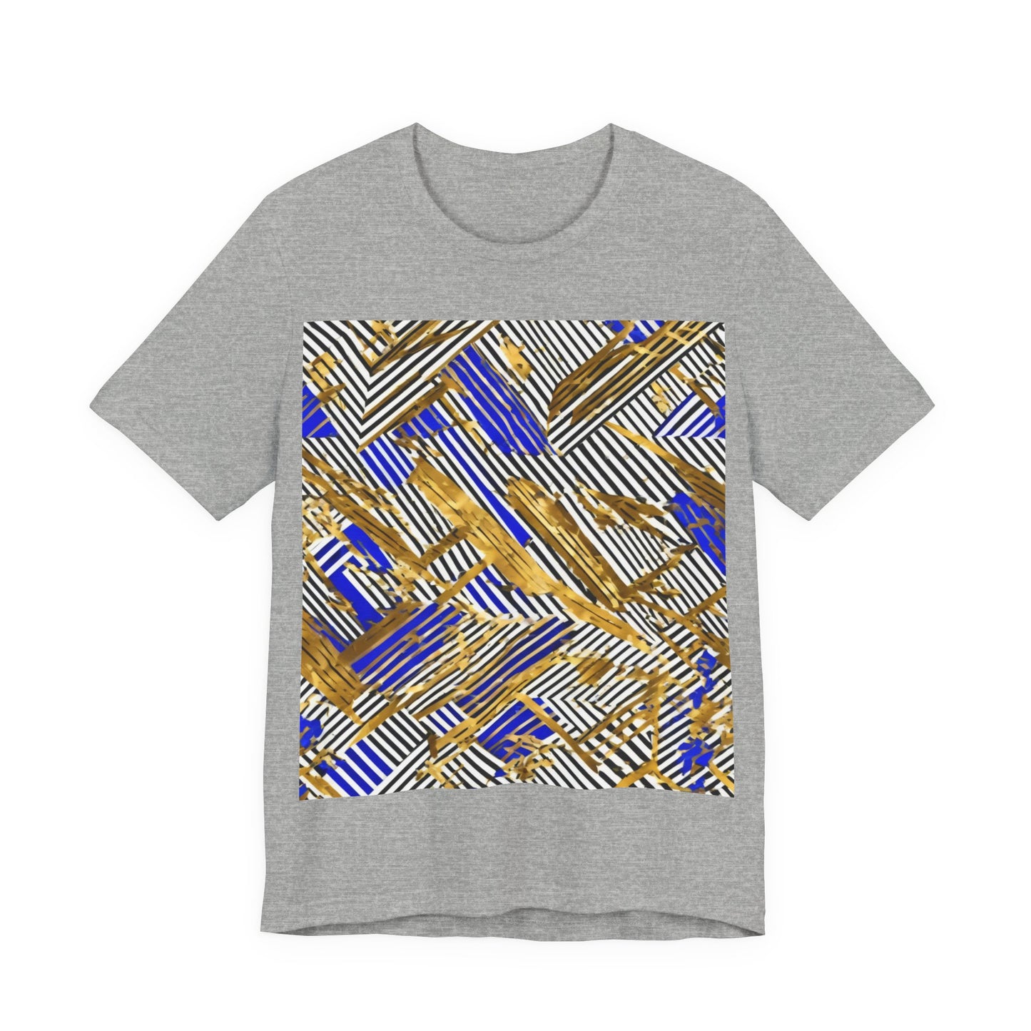 boostlete-boost-mode-pattern-diagonal-monoline-0015 — Unisex Jersey Short Sleeve (B+C 3001)