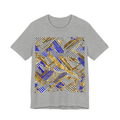 boostlete-boost-mode-pattern-diagonal-monoline-0015 — Unisex Jersey Short Sleeve (B+C 3001)
