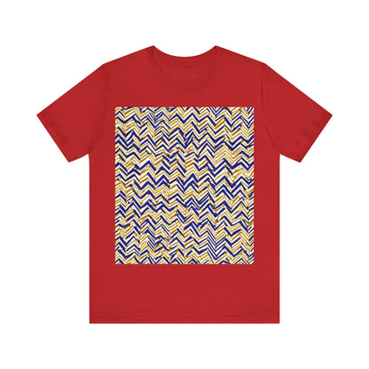 boostlete-boost-mode-pattern-ekg-line-art-0091 — Unisex Jersey Short Sleeve (B+C 3001)