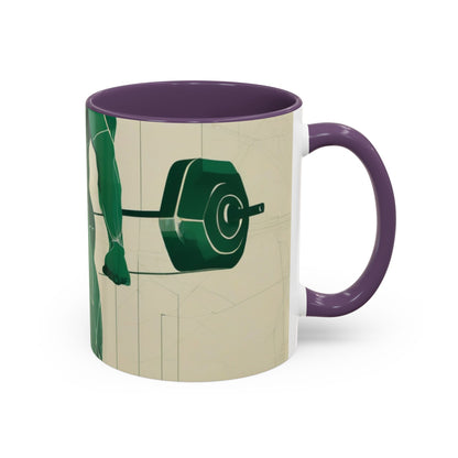 boostlete-boost-mode-scene-deadlift-glitch-blueprint-0044 — Accent Mug 11oz/15oz