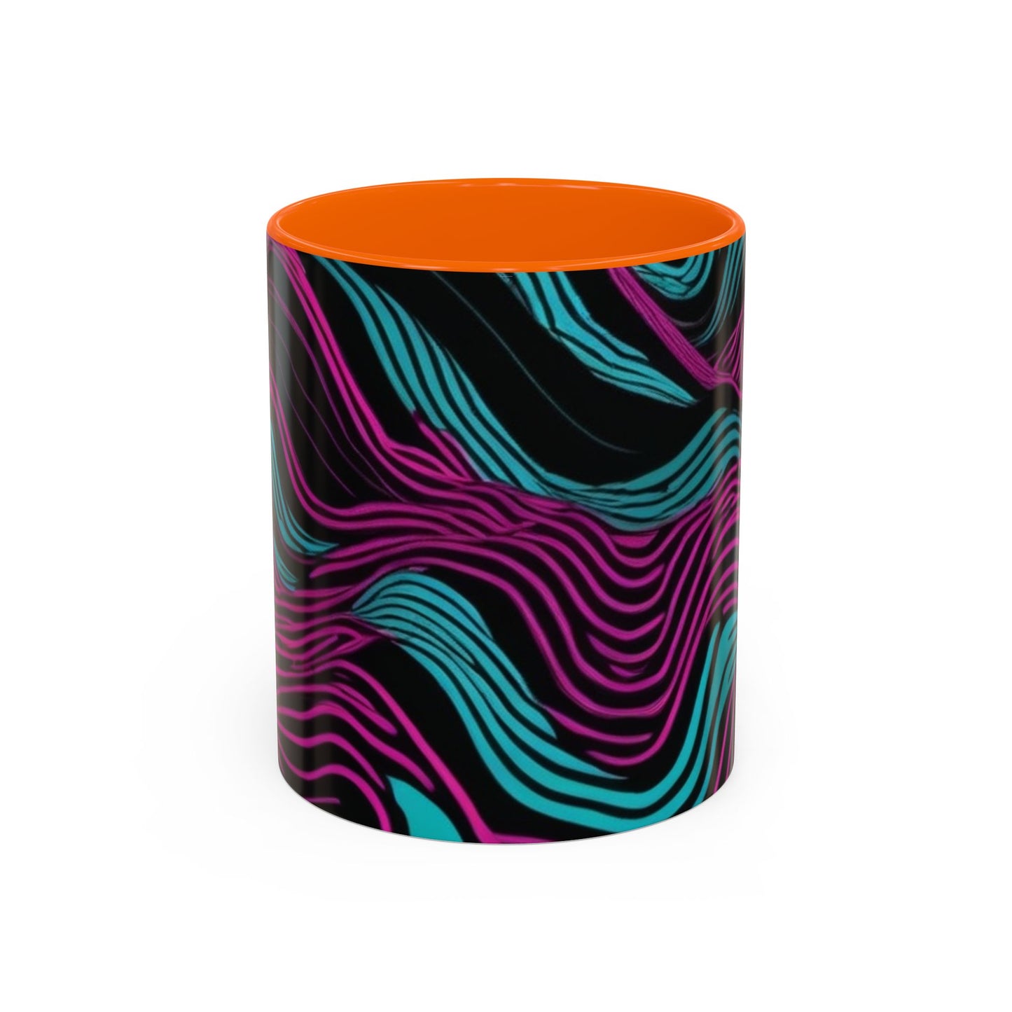 boostlete-recovery-progress-pattern-topographic-engraved-0119 — Accent Mug 11oz/15oz