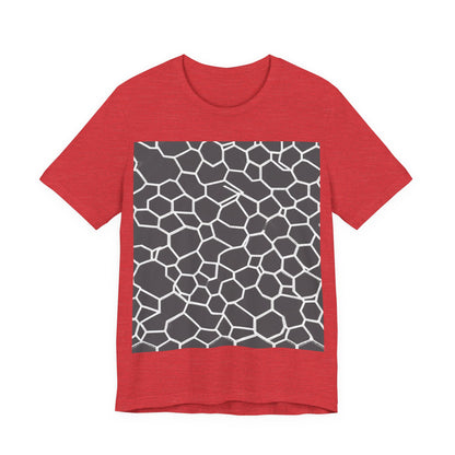 boostlete-iron-intent-pattern-hex-blueprint-0063 — Unisex Jersey Short Sleeve (B+C 3001)