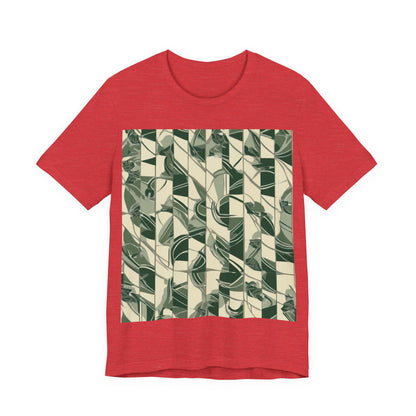 boostlete-mile-by-mile-pattern-stair-steps-athletic-0143 — Unisex Jersey Short Sleeve (B+C 3001)