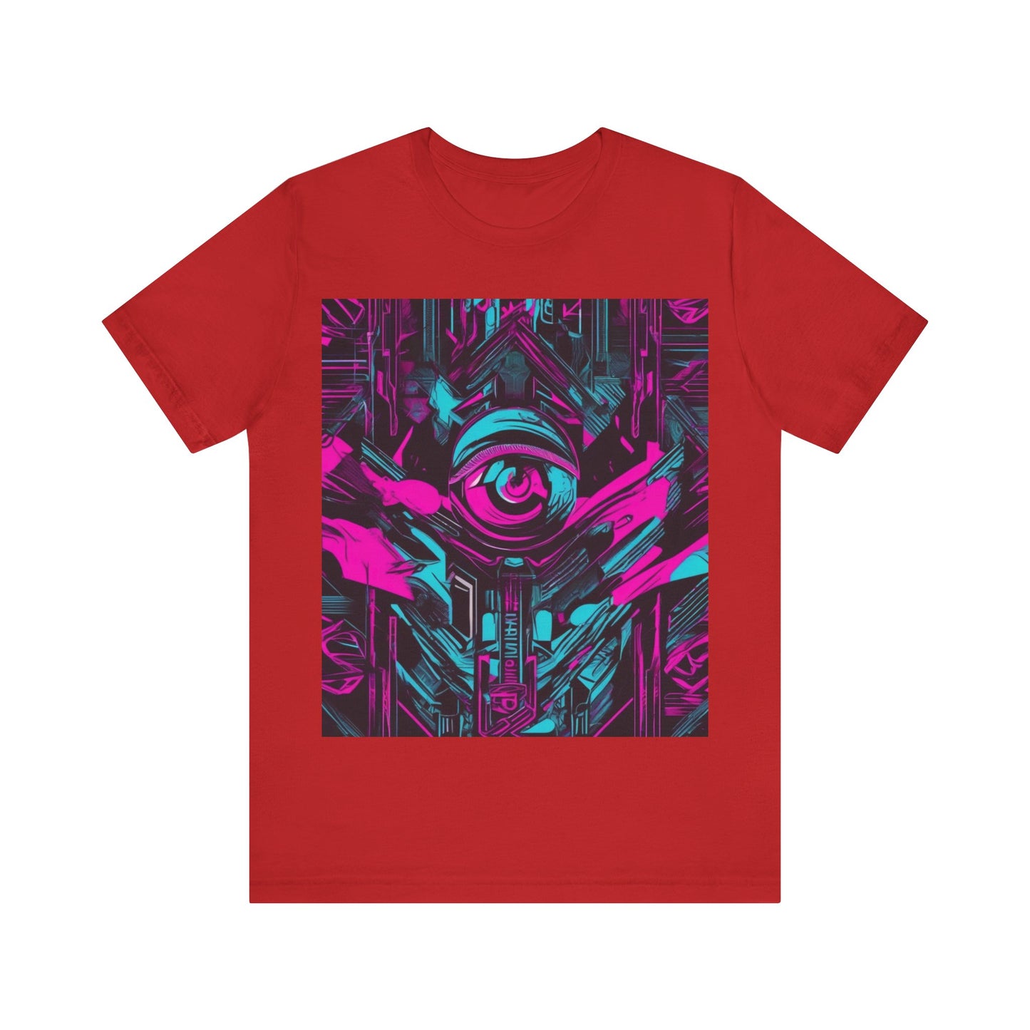 boostlete-iron-intent-type-eyes-up-forward-big-line-art-0065 — Unisex Jersey Short Sleeve (B+C 3001)