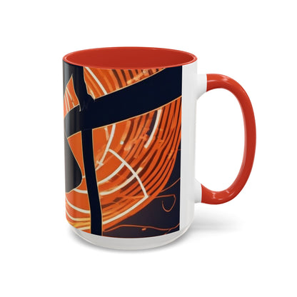 boostlete-iron-intent-scene-hurdler-neon-modern-0264 — Accent Mug 11oz/15oz