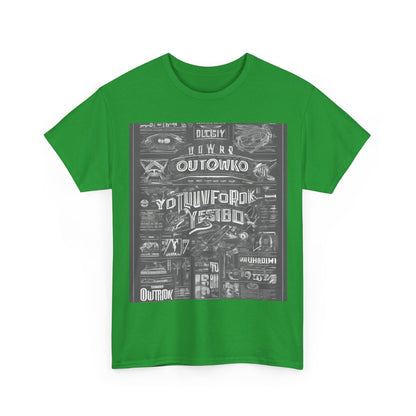 boostlete-field-day-type-outwork-yesterday-big-blueprint-0173 — Unisex Heavy Cotton Tee (Gildan 5000)