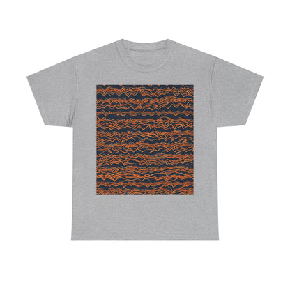 boostlete-field-day-pattern-ekg-bold-0135 — Unisex Heavy Cotton Tee (Gildan 5000)