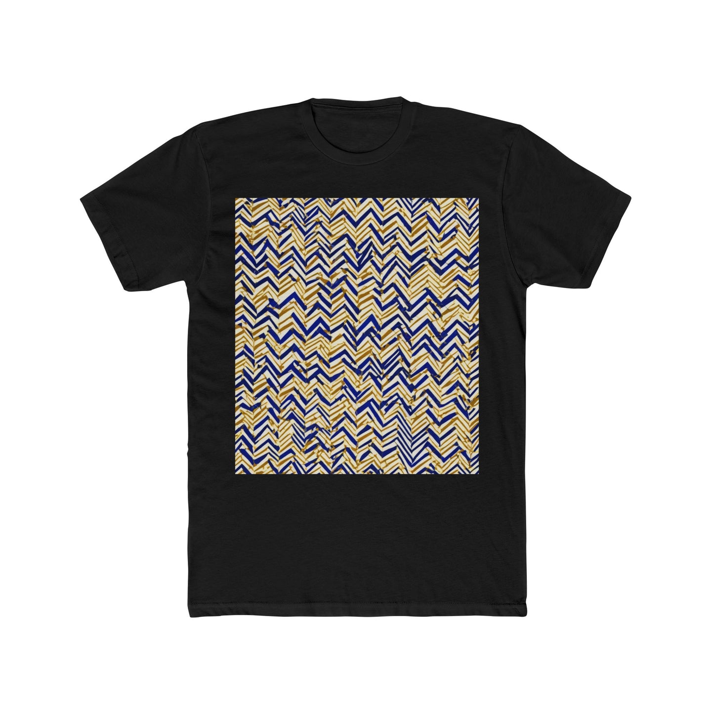 boostlete-boost-mode-pattern-ekg-line-art-0091 — Unisex Cotton Crew Tee (NL 3600)