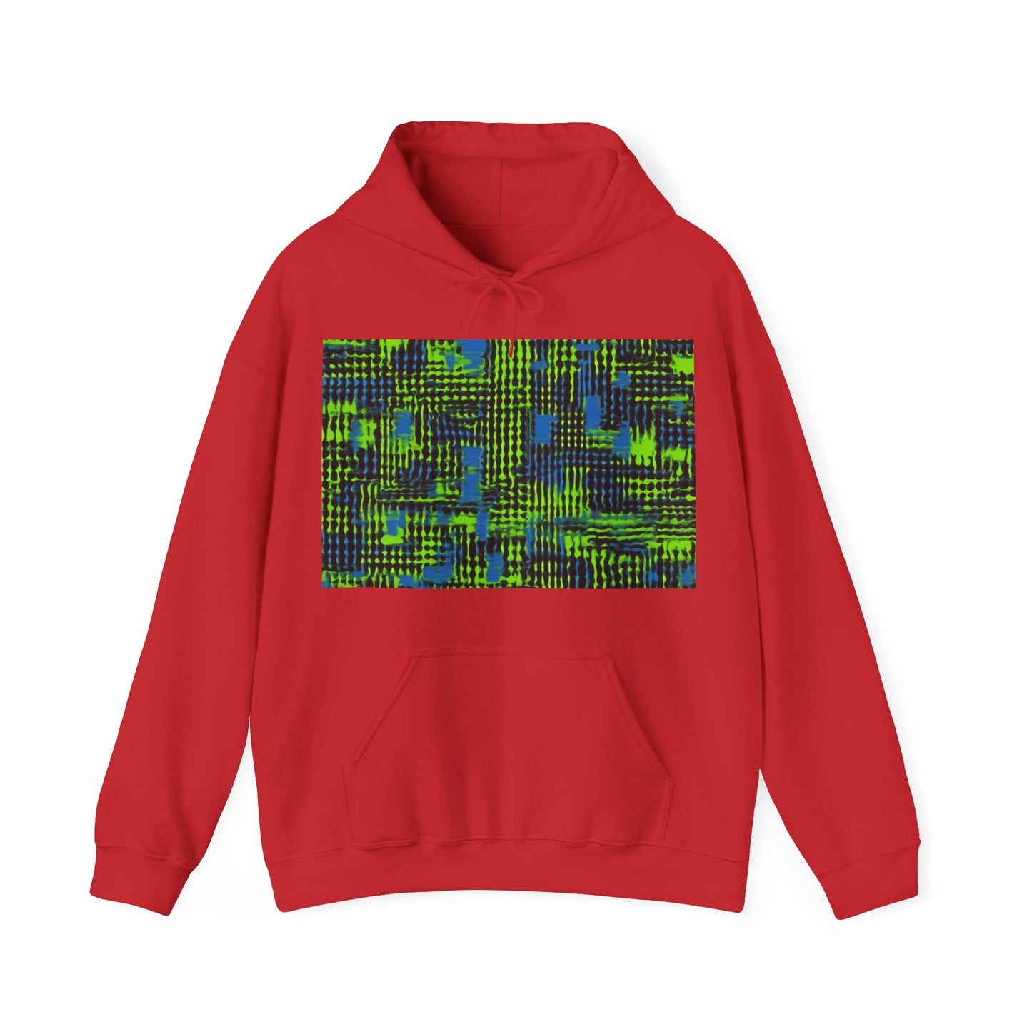 boostlete-pr-season-pattern-audio-industrial-0043 — Unisex Heavy Blend Hooded Sweatshirt (Gildan)