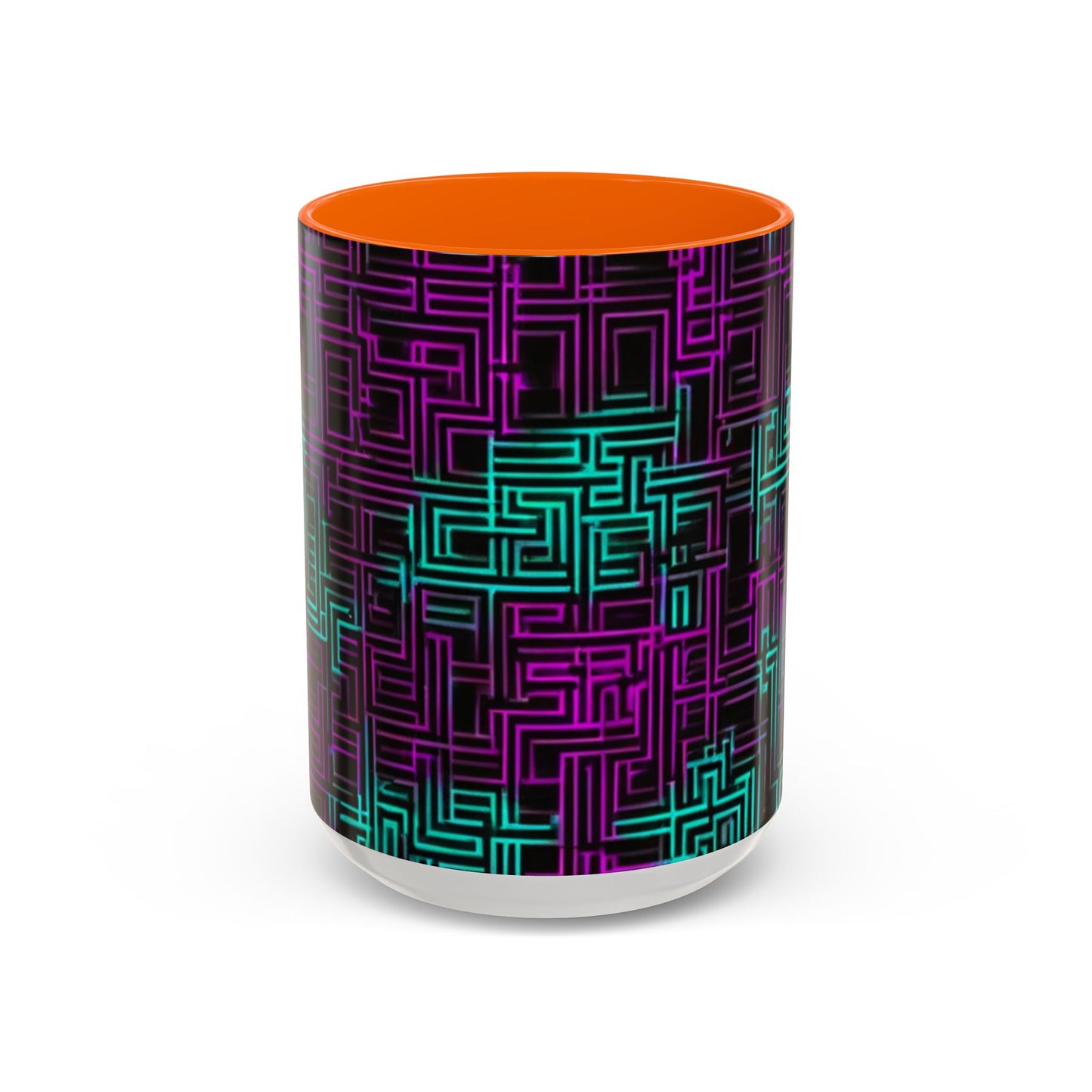 boostlete-boost-mode-pattern-plate-number-monoline-0079 — Accent Mug 11oz/15oz