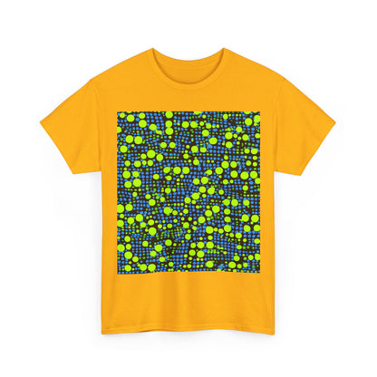 boostlete-mile-by-mile-pattern-dotted-geometric-0071 — Unisex Heavy Cotton Tee (Gildan 5000)