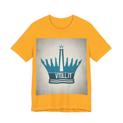 boostlete-am-crew-icon-crown-matte-industrial-0058 — Unisex Jersey Short Sleeve (B+C 3001)