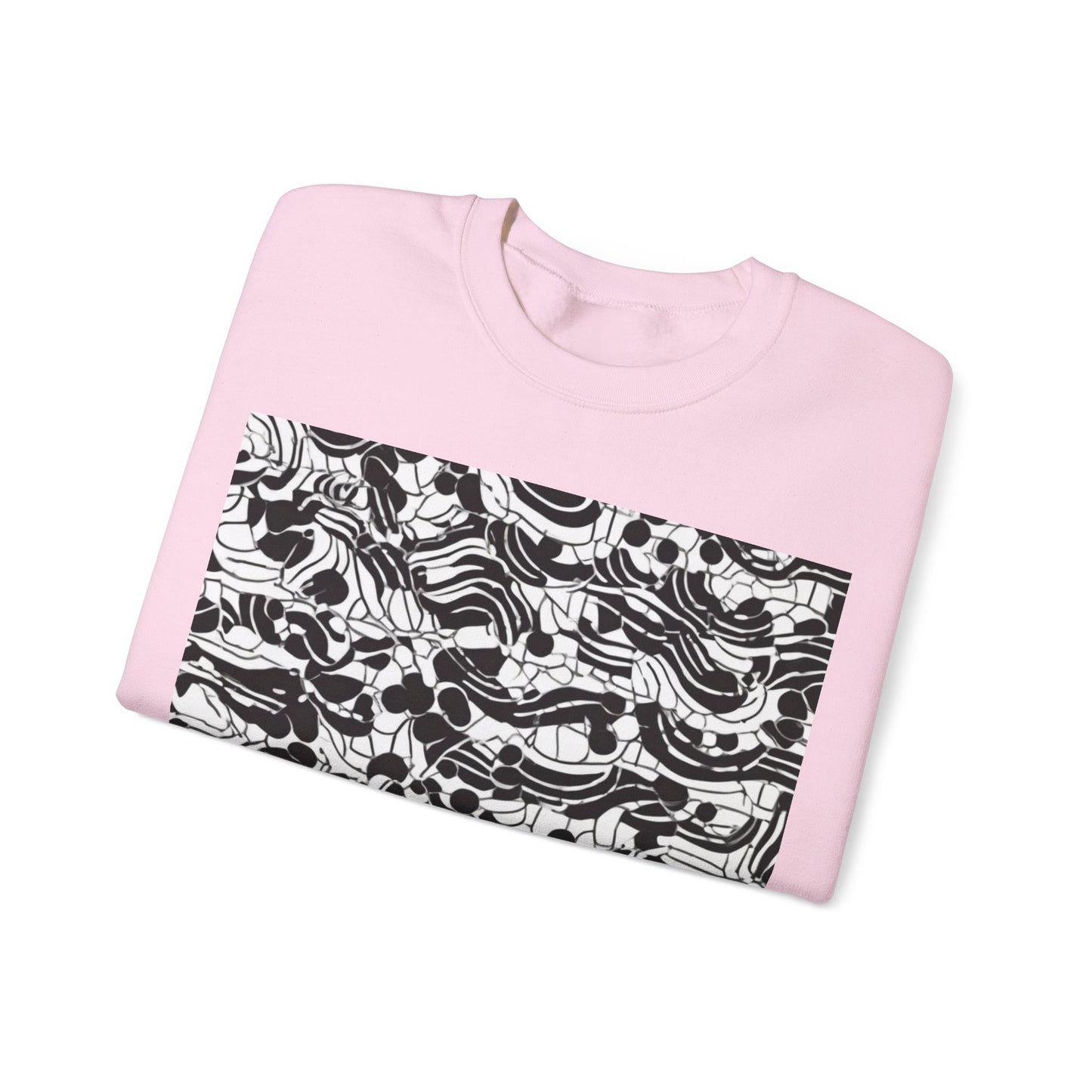 boostlete-rise-grind-pattern-dotted-line-art-0483 — Unisex Heavy Blend Crewneck (G18000)