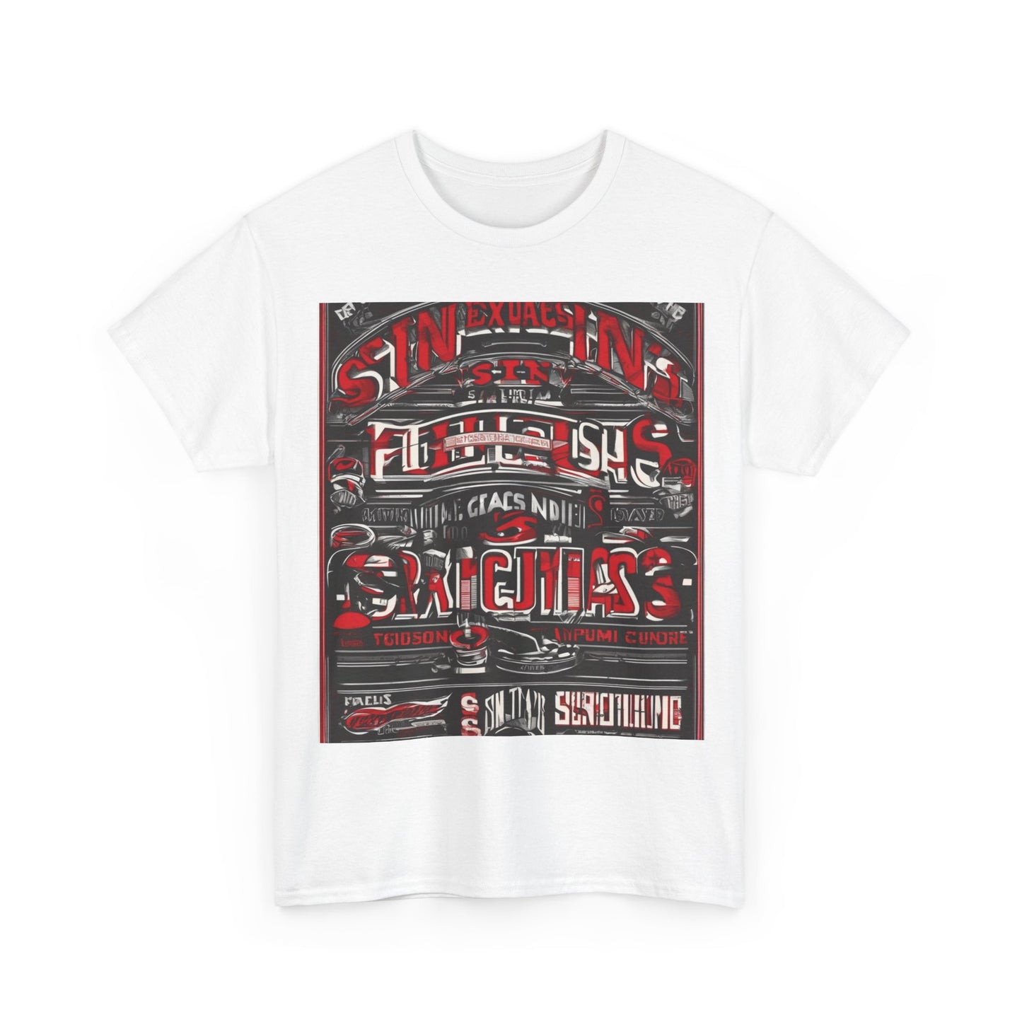 boostlete-iron-intent-type-sin-excusas-arc-retro-0157 — Unisex Heavy Cotton Tee (Gildan 5000)