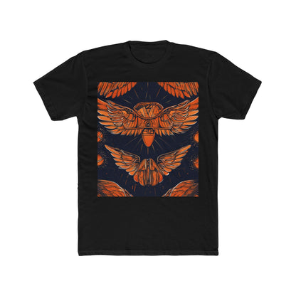boostlete-field-day-icon-wings-soft-geometric-0298 — Unisex Cotton Crew Tee (NL 3600)