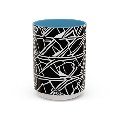 boostlete-boost-mode-pattern-stair-steps-athletic-0311 — Accent Mug 11oz/15oz