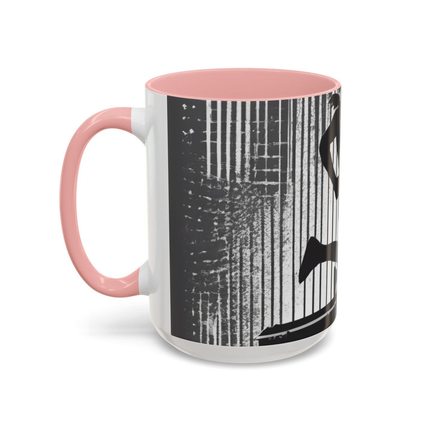 boostlete-am-crew-scene-hurdler-halftone-badge-0956 — Accent Mug 11/15oz