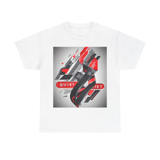 boostlete-field-day-type-power-in-quiet-banner-modern-0085 — Unisex Heavy Cotton Tee (Gildan 5000)