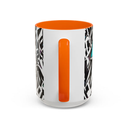 boostlete-boost-mode-type-again-badge-monoline-0293 — Accent Mug 11oz/15oz
