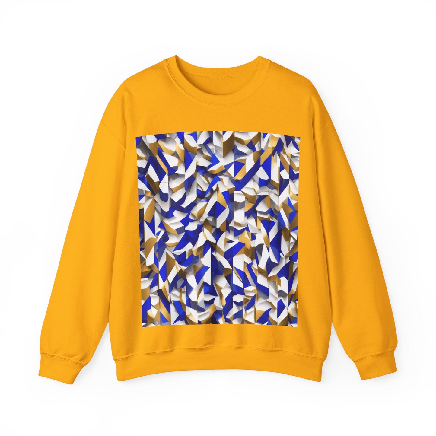 boostlete-boost-mode-type-charge-ahead-vertical-isometric-0221 — Unisex Heavy Blend Crewneck Sweatshirt (Gildan)