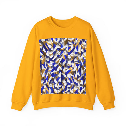 boostlete-boost-mode-type-charge-ahead-vertical-isometric-0221 — Unisex Heavy Blend Crewneck Sweatshirt (Gildan)