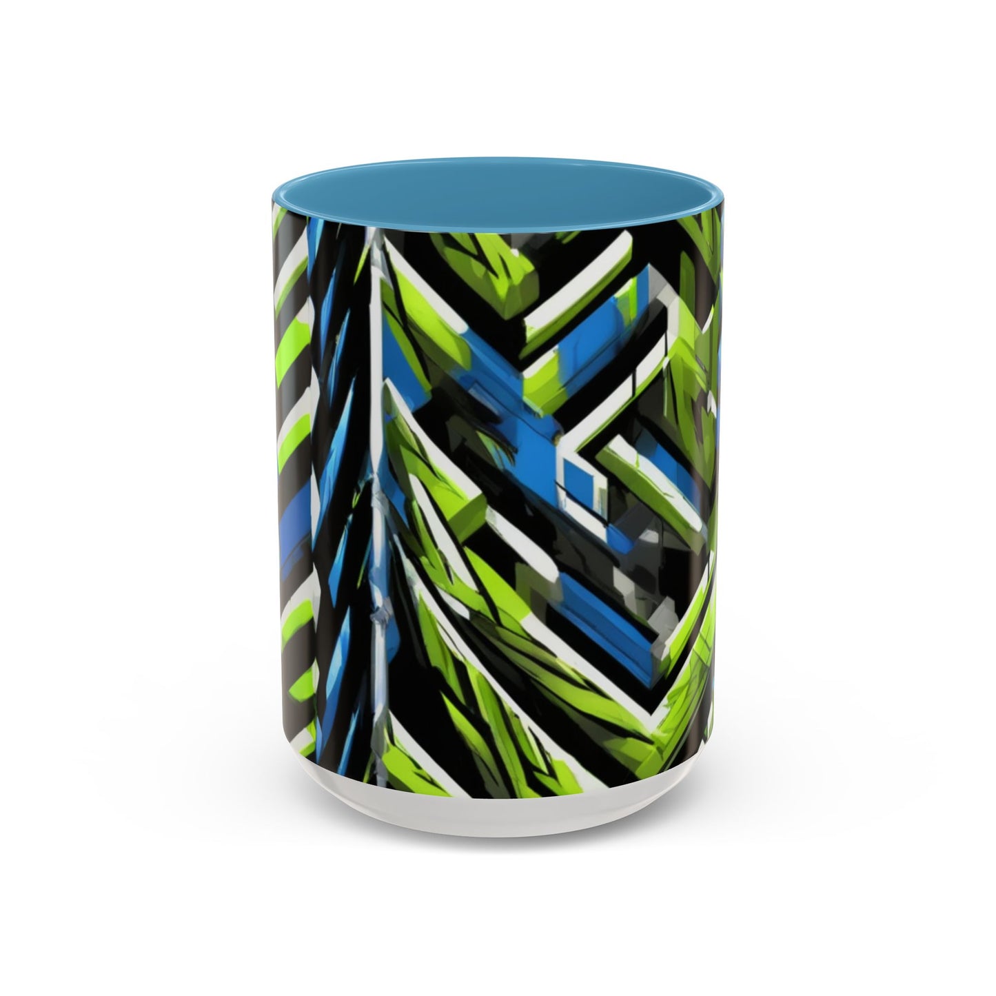 boostlete-rise-grind-pattern-chevron-isometric-0195 — Accent Mug 11oz/15oz