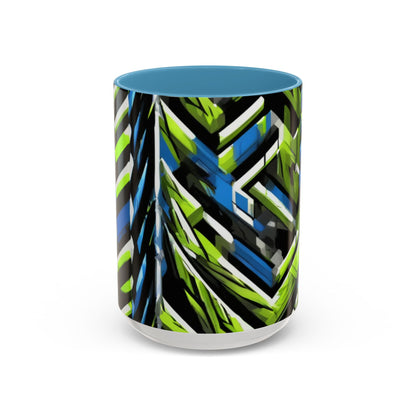 boostlete-rise-grind-pattern-chevron-isometric-0195 — Accent Mug 11oz/15oz