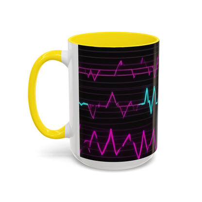 boostlete-boost-mode-pattern-ekg-modern-0111 — Accent Mug 11oz/15oz