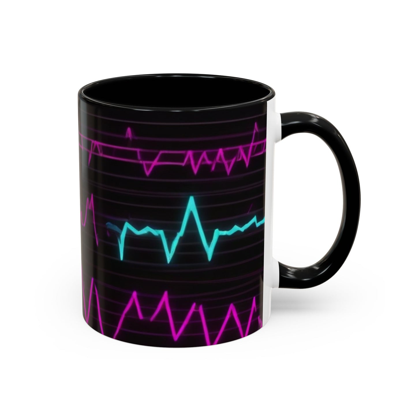 boostlete-boost-mode-pattern-ekg-modern-0111 — Accent Mug 11oz/15oz