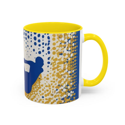 boostlete-field-day-icon-swimmer-halftone-paper-0246 — Accent Mug 11oz/15oz