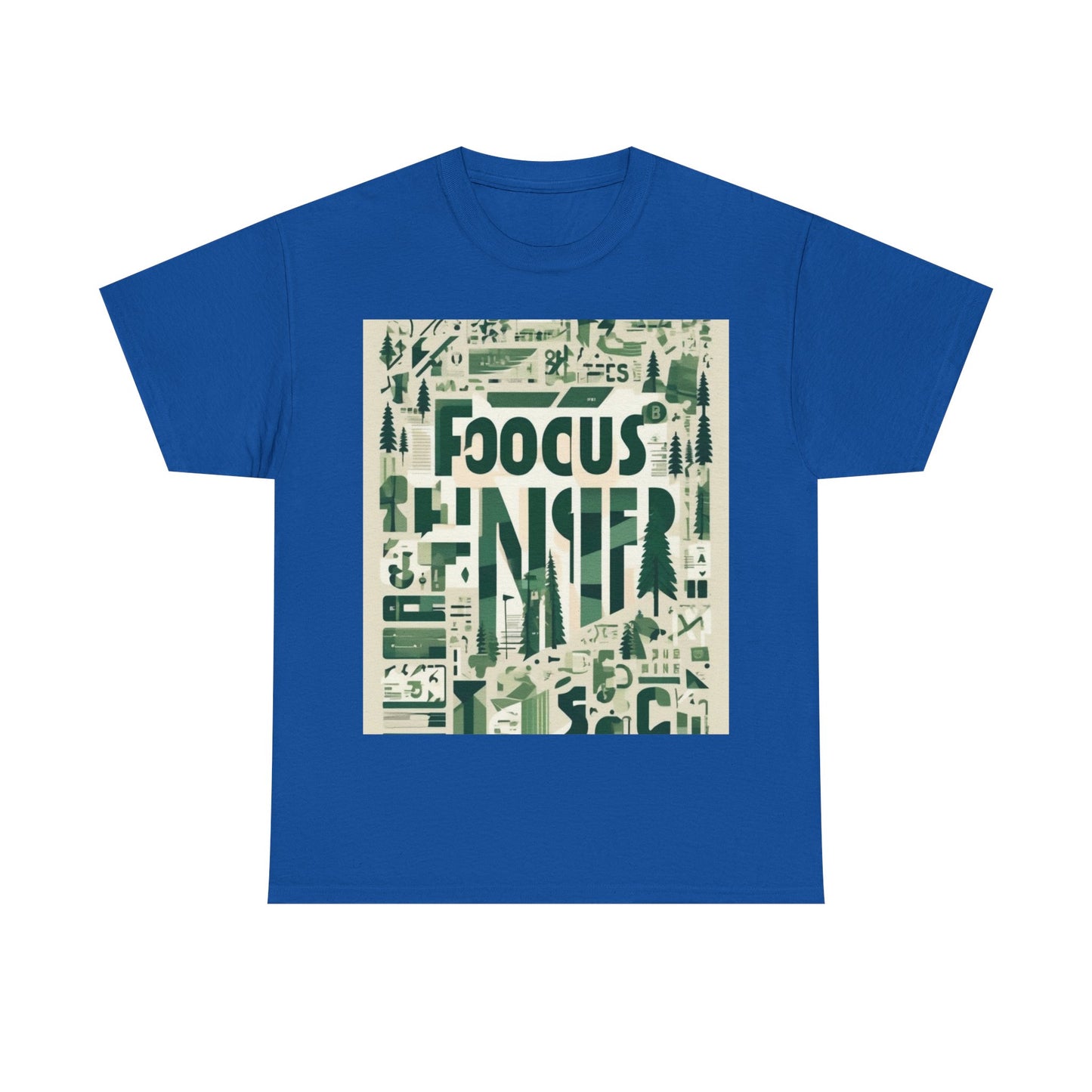 boostlete-boost-mode-type-focus-finish-banner-modern-0113 — Unisex Heavy Cotton Tee (Gildan 5000)